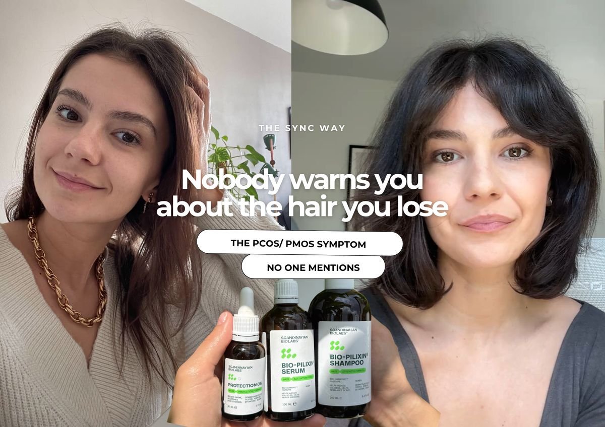 Nobody warns you about the hair you lose — The Sync Way