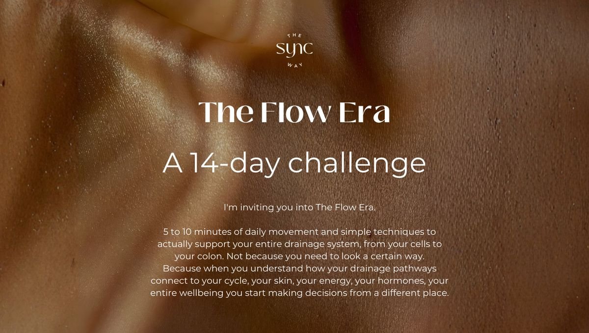 Everyone's talking about lymphatic drainage — The Sync Way