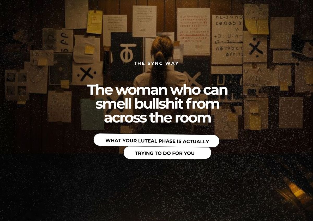 The woman who can smell bullshit from across the room — The Sync Way